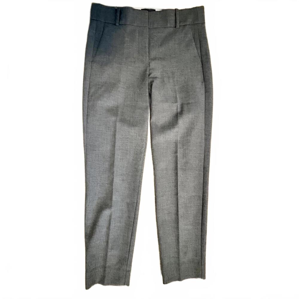 J. Crew 365 Cameron Ankle Pants 4 Season Stretch Grey 4 - Picture 3 of 7